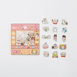 Mochi Cat Flake Sticker (45 pieces)