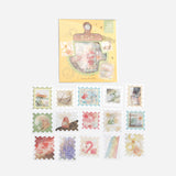 Post Office Story Flake Sticker (45 pieces)