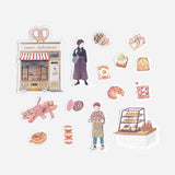 Little Shop Bakery Flake Sticker (45 pieces)