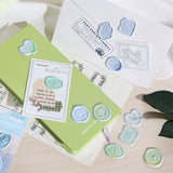Wax Seal Sticker Green