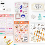 Writing Papers & Envelope BGM Clear Stamp Set