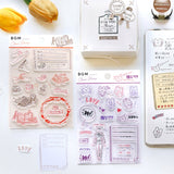 Stationery BGM Clear Stamp Set