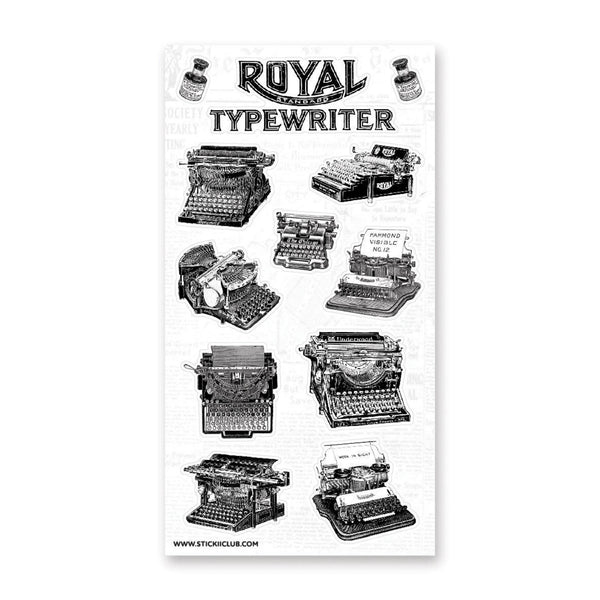 Vintage Typewriters Sticker