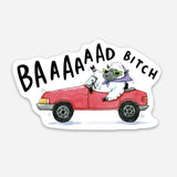 Bad Bitch Sheep Sticker
