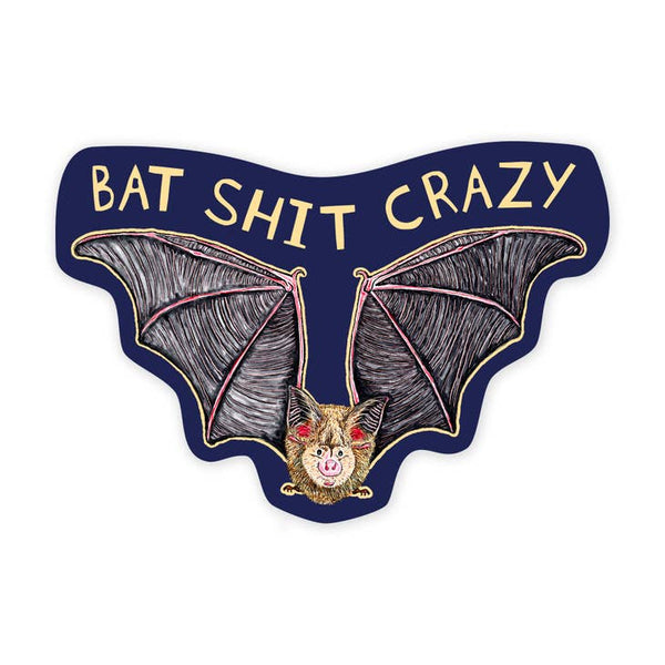 Bat Shit Vinyl Sticker