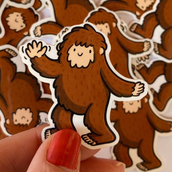 Bigfoot Mini Sticker