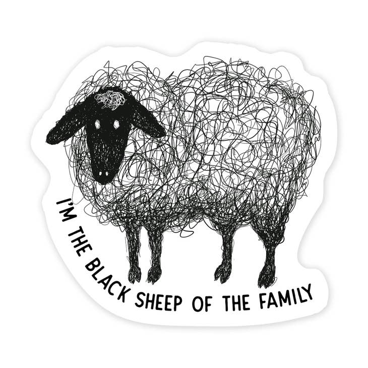 Black Sheep Vinyl Sticker