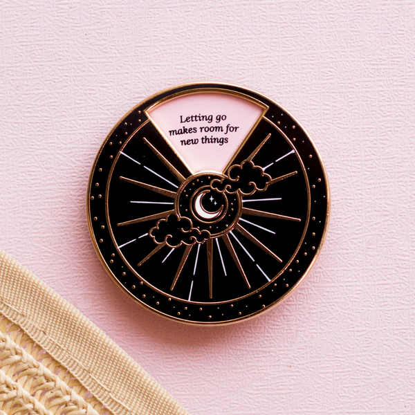Bold Affirmations 2 Interactive Spinner Enamel Pin