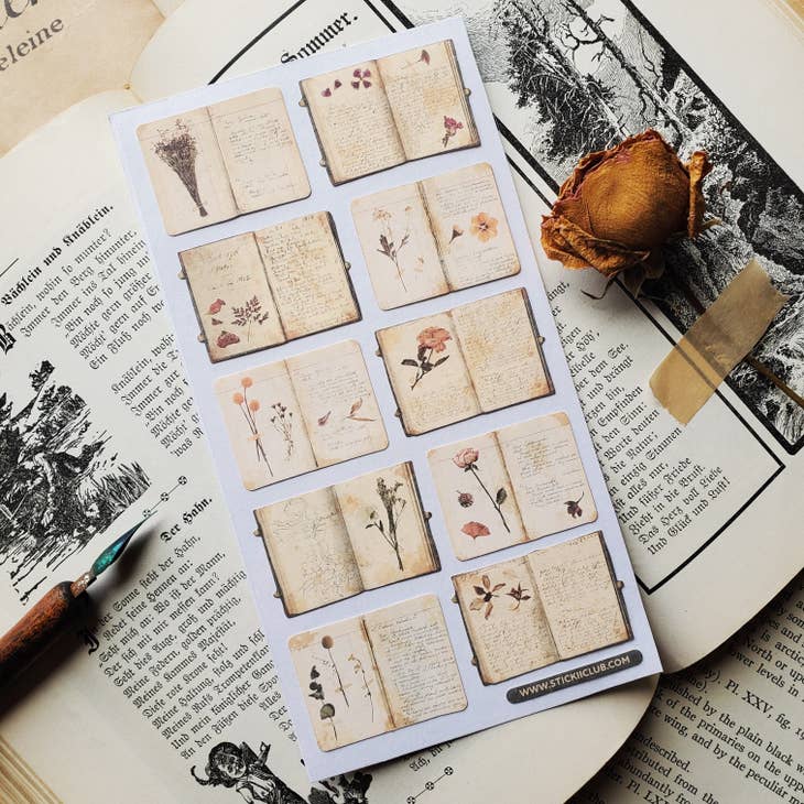 Botanical Studies Sticker Sheet – Little Craft Place