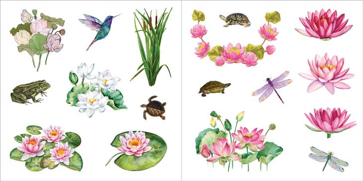 Bunches of Botanicals Sticker Book (500 stickers)