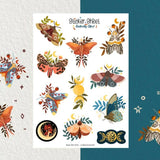 Butterfly Effect Sticker Sheet - Bullet Journal Stickers