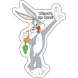 Looney Tunes Standing With Carrot Sticker