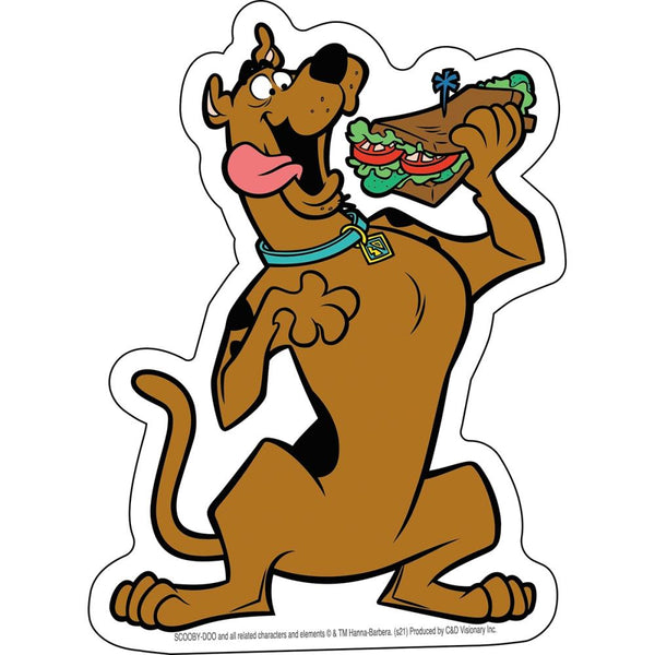Scooby Doo - Scooby With Sandwich Sticker