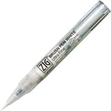 Kuretake ZIG Cartoonist Brush Pen White Ink - Ultra Fine