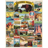 Cavallini & Co National Parks 1000 Piece Puzzle
