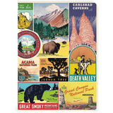 Cavallini & Co. Mini Notebook Sets National Parks 3/Pkg