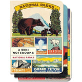Cavallini & Co. Mini Notebook Sets National Parks 3/Pkg