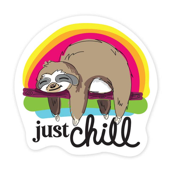 Chill Sloth Sticker