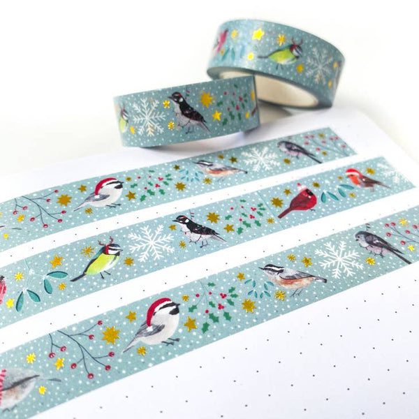 Christmas Birds Washi Tape