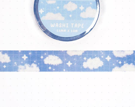 Unicorn Eclipse - Cloudy Sky Washi Tape