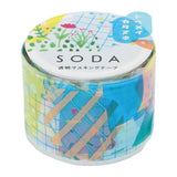 Collage Clear Tape Soda