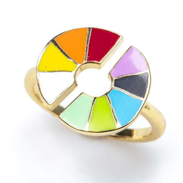 Color Wheel Adjustable Ring