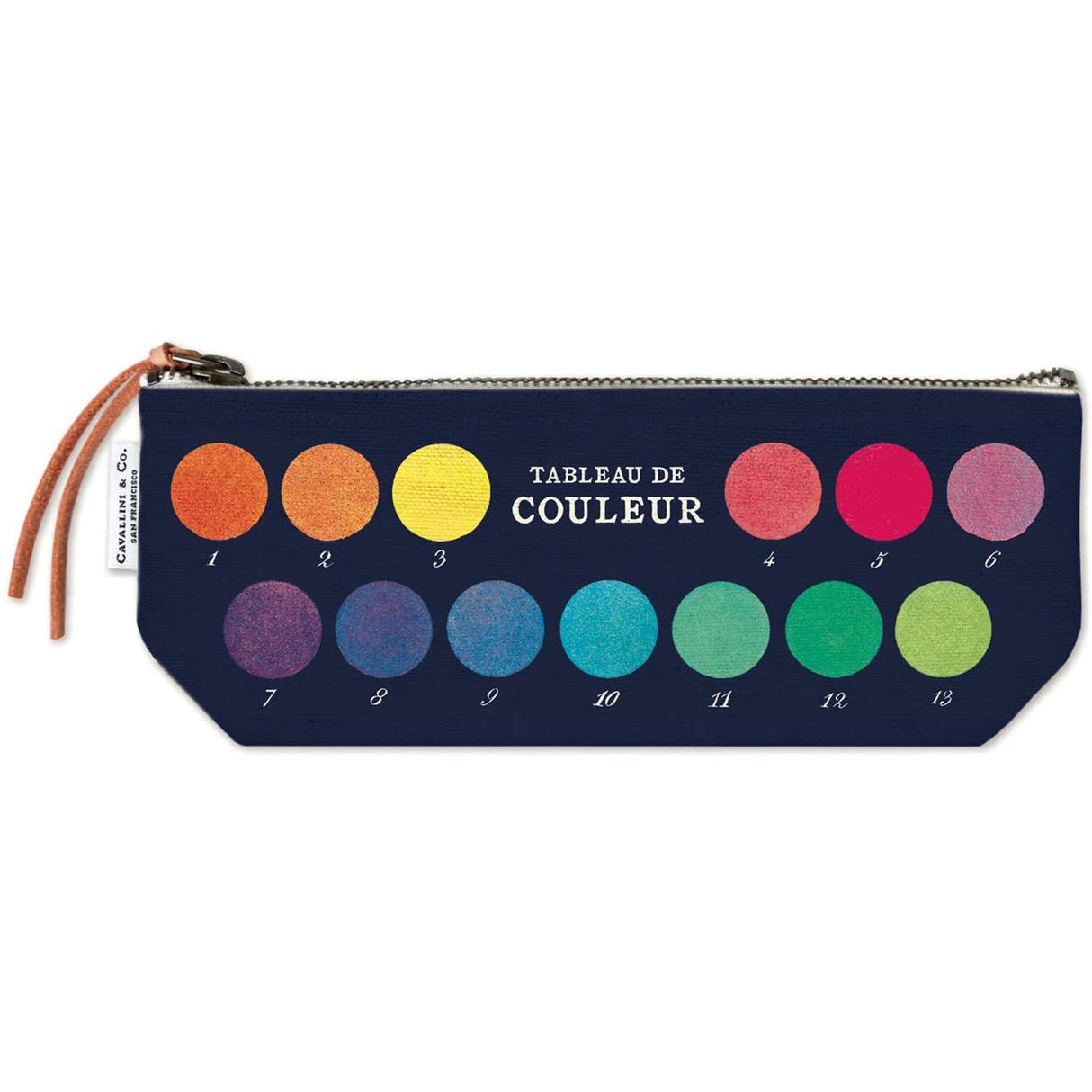 Cavallini & Co. Vintage Inspired Mini Pouch Colors