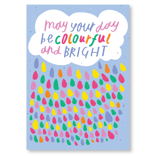 Colorful And Bright Postcard