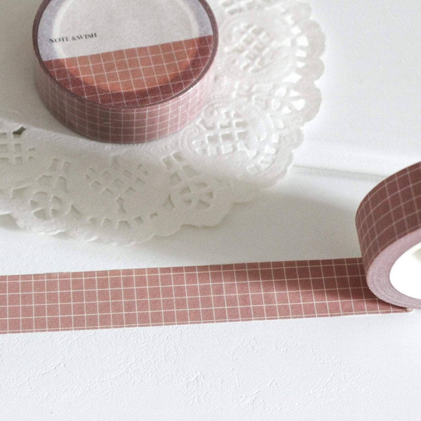 Copper Grid Washi Tape