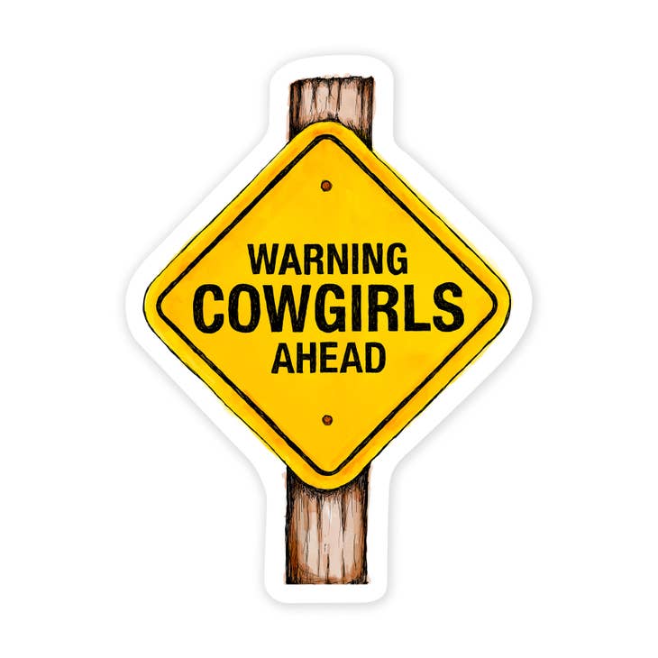 Cowgirl Sticker
