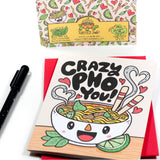Crazy Pho You Valentine's Day Card