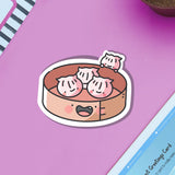 Cute Prawn Dumplings Vinyl Sticker