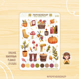 PaperaicaShop Hello Autumn Planner Stickers