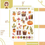 PaperaicaShop Hello Autumn Planner Stickers