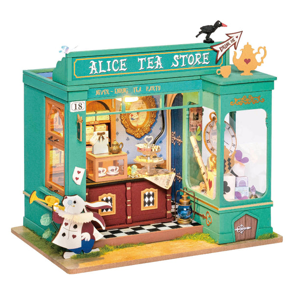 Alice's Tea Store Miniature Dollhouse Kit