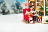 Christmas Patio 3D Miniature Dollhouse Kit