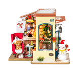 Christmas Patio 3D Miniature Dollhouse Kit