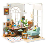 Soho Time DIY Miniature Dollhouse Kit