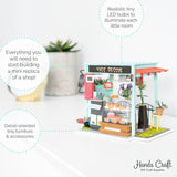 Ice Cream Station DIY Miniature Dollhouse Kit
