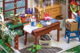 Charlie's Dining Room DIY Miniature Dollhouse Kit