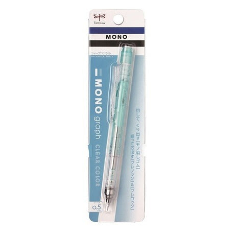MONO Graph Mechanical Pencil Clear Mint 0.5mm