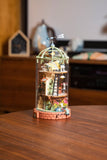 Domed Loft DIY Glass Miniature Dollhouse Kit