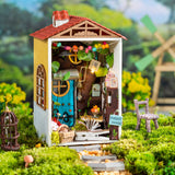 DIY Miniature House Kit Borrowed Garden