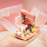 Bubble Bath (Bathroom) DIY Miniature Dollhouse Kit