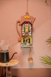 Lazy Coffee House DIY Wall Hanging Miniature House Kit