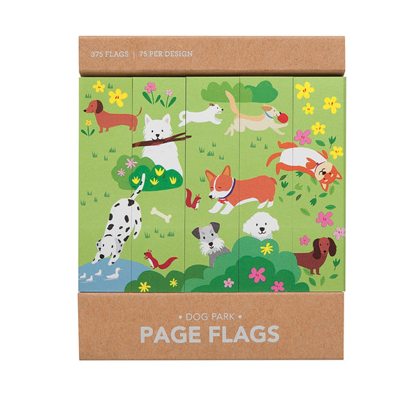 Dog Park Page Flag by Girl of All Work