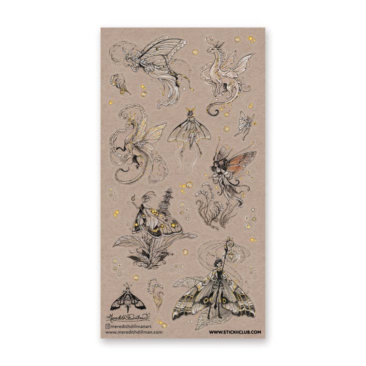 Enchanted Fairies Sticker Sheet
