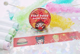 Fast Food Kawaii Washi Tape