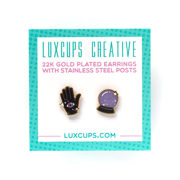 Fortune Teller Earrings Luxcups