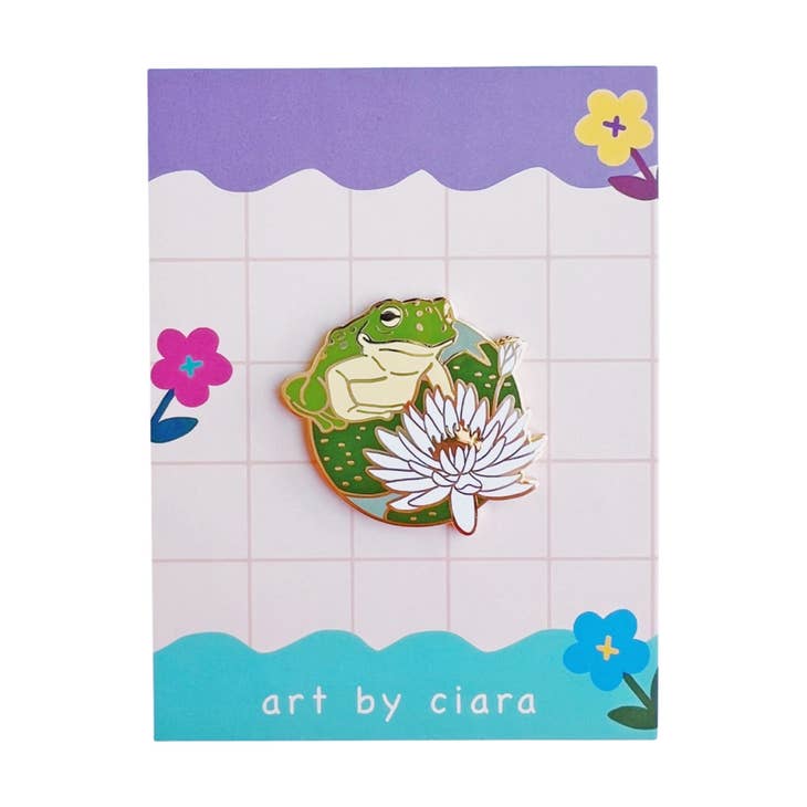 Frog Enamel Pin
